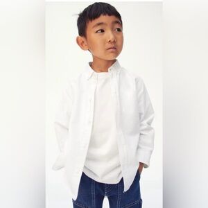 Crewcuts long-sleeve stretch oxford shirt/boy 10